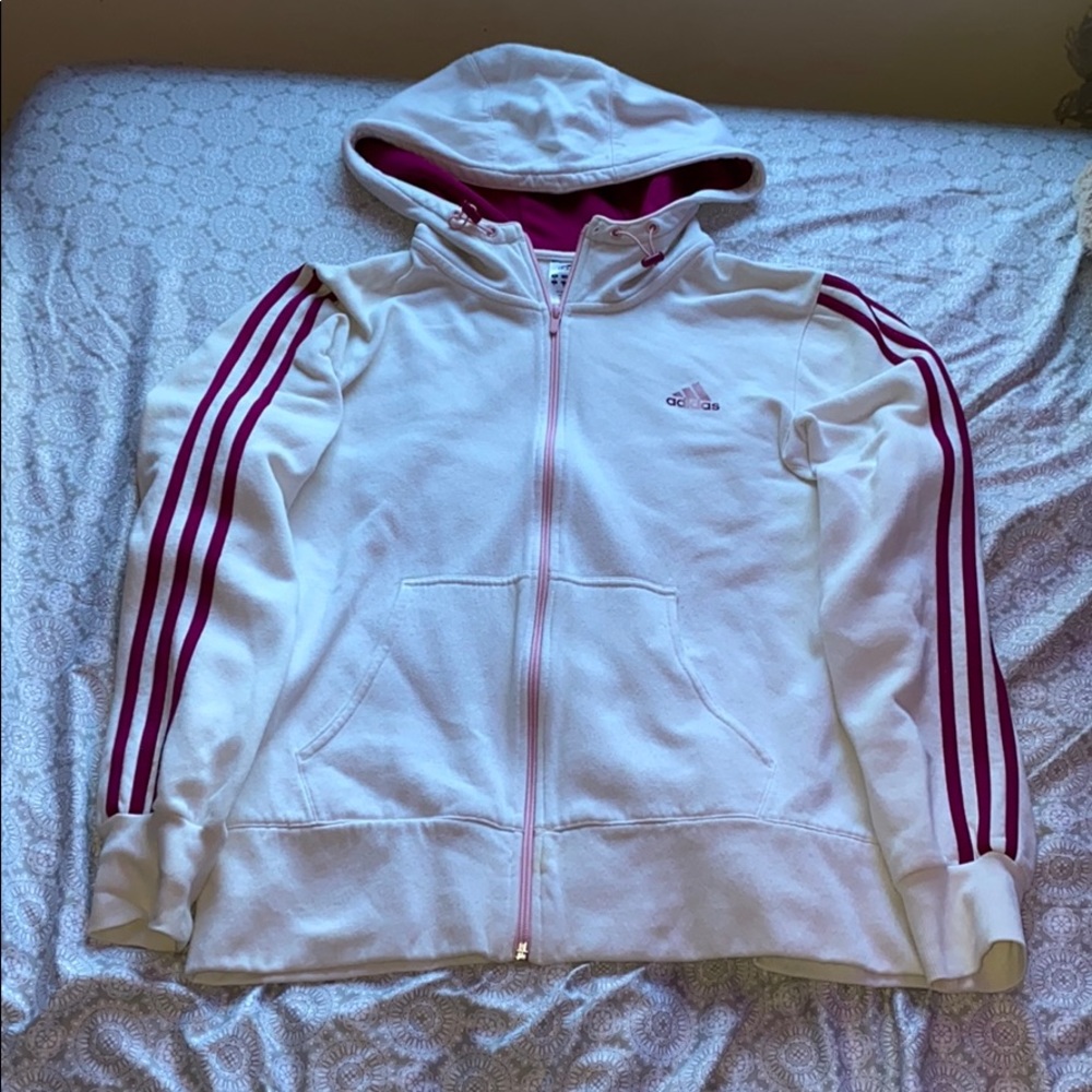 adidas zip up